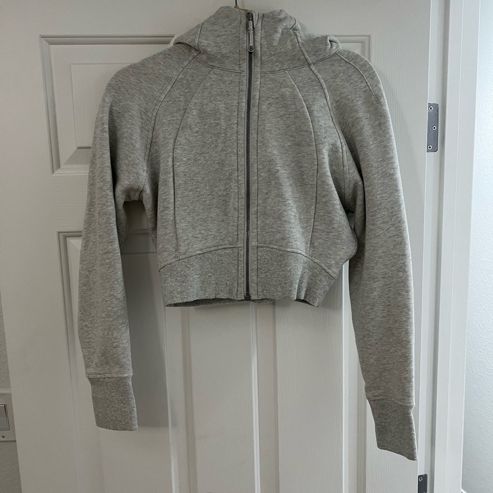 lululemon athletica Scuba Cropped FullZip Hoodie